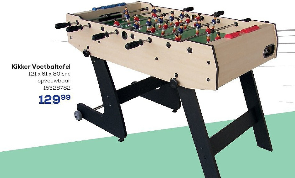 Kikker Voetbaltafel