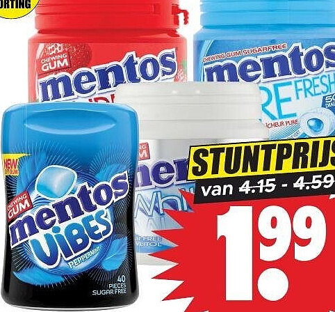Mentos gum