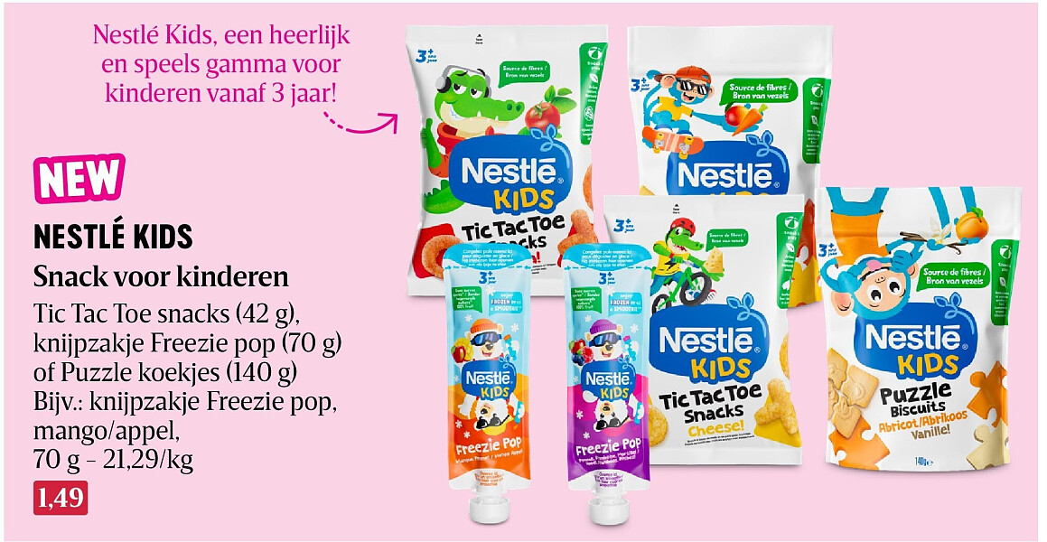 NESTLÉ KIDS Snack voor kinderen
