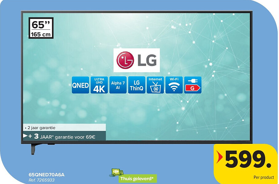LG 65QNED70A6A 4K TV