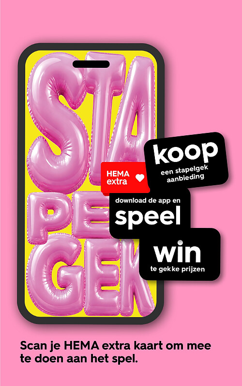 Scan je HEMA extra kaart om mee te doen aan het spel.