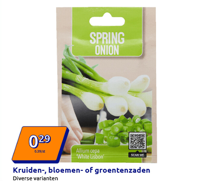 Kruiden-, bloemen- of groentenzaden
