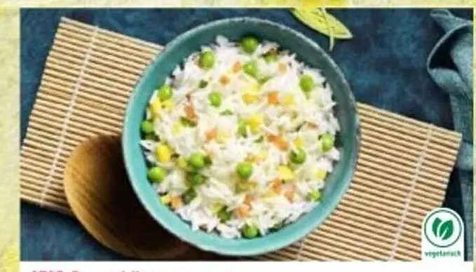 Basmati rijst met groenten