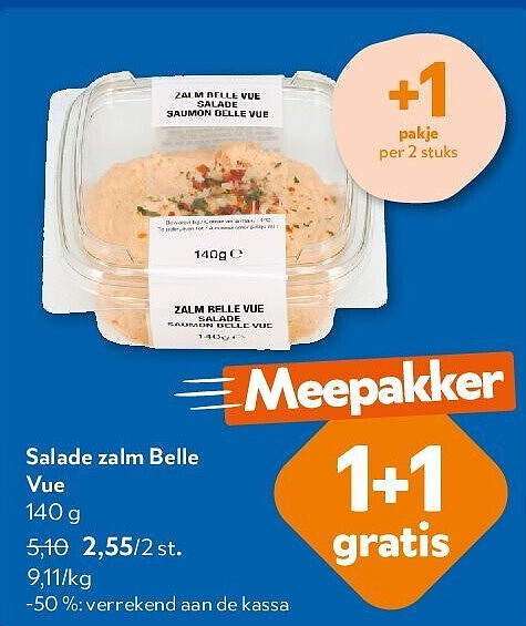 Salade zalm Belle Vue 140 g