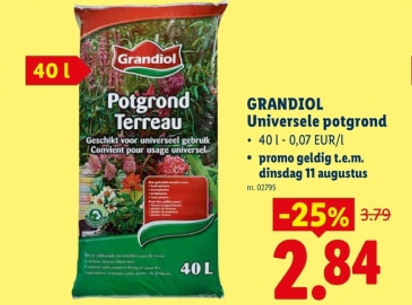 Universele potgrond