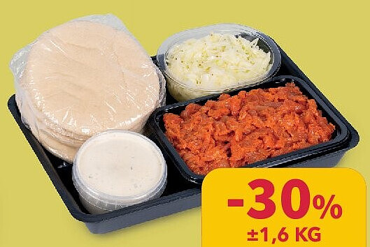 Pitacolli met varkensreepjes