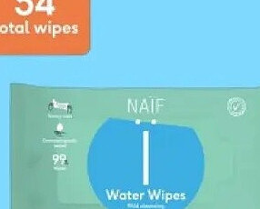 Naif Water Wipes
