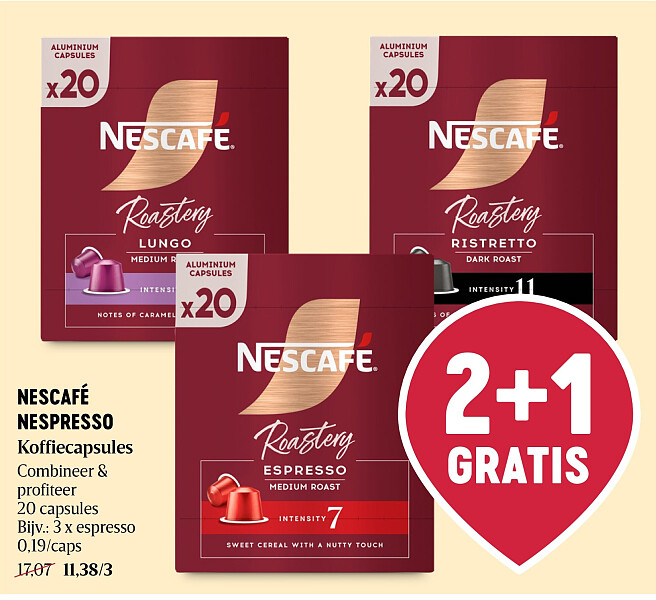 NESCAFÉ NESPRESSO Koffiecapsules