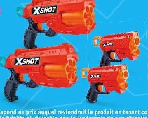 XShot Pack 2 Reflex et 2 Micro