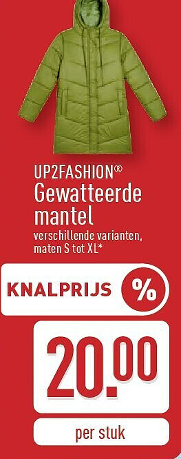 Gewatteerde mantel