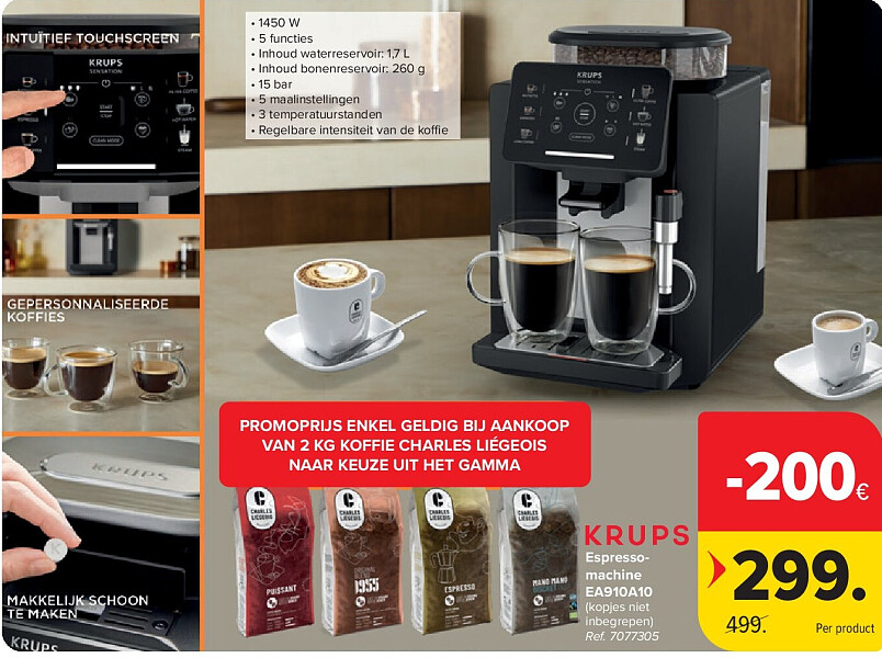 Espressomachine EA910A10