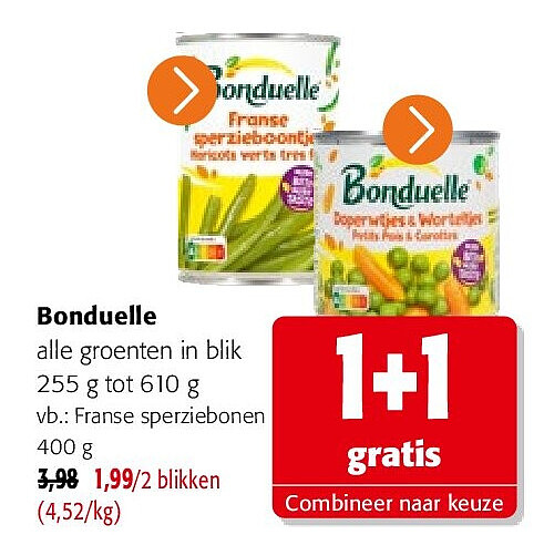 Bonduelle Franse sperziebonen 400 g