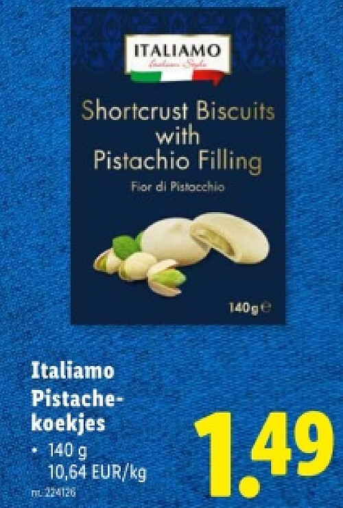 Pistachekoekjes