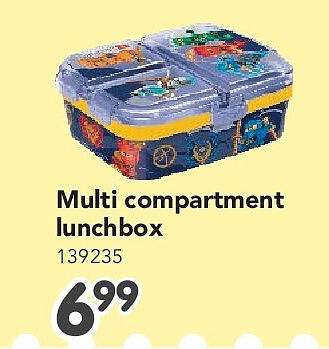 Multi compartment lunchbox 139235