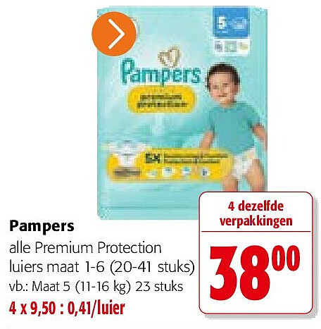 Pampers alle Premium Protection