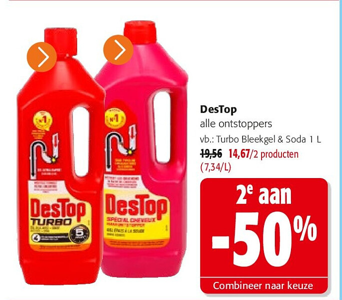 DesTop Turbo Bleekgel & Soda 1 L