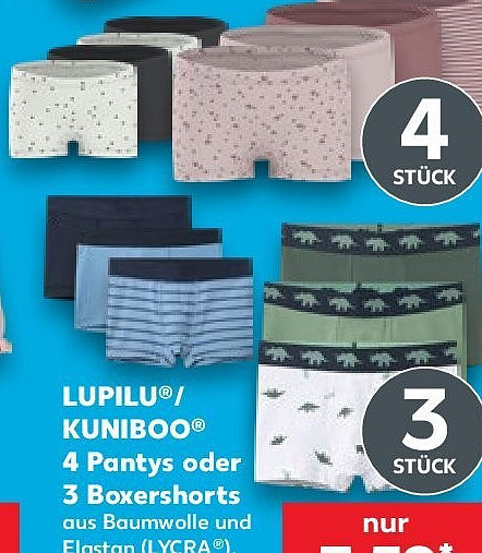 LUPILU/KUNIBOO Pantys oder Boxershorts
