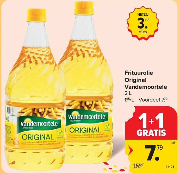 Frituurolie Original Vandemoortele