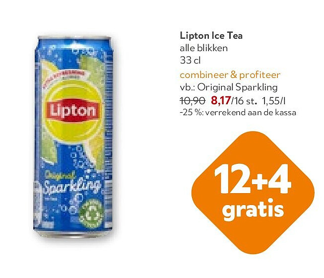 Lipton Ice Tea Original Sparkling