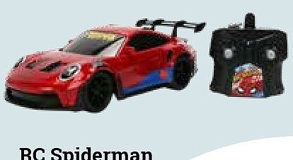 RC Spiderman Porsche 911