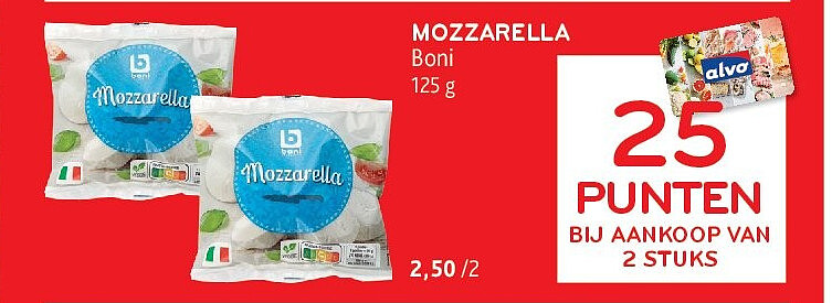MOZZARELLA Boni 125 g