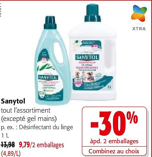 Sanytol tout l’assortiment