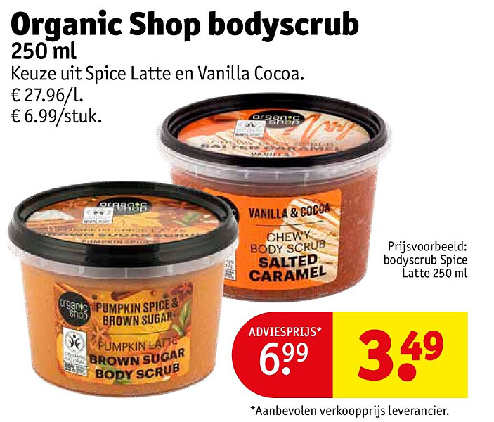 Organic Shop bodyscrub
