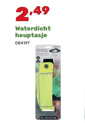 Waterdicht heuptasje