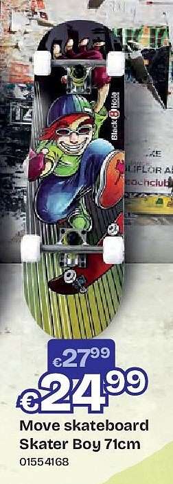 Move skateboard Skater Boy 71cm