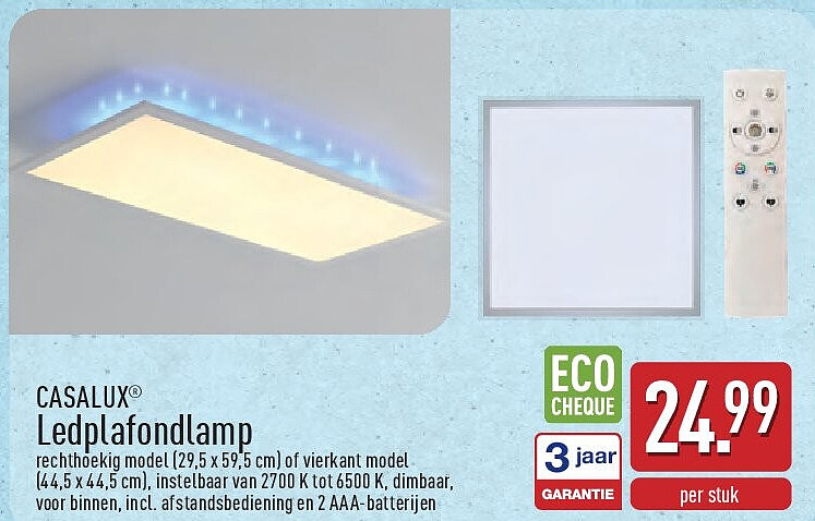 Ledplafondlamp