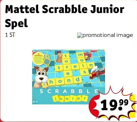 Mattel Scrabble Junior Spel