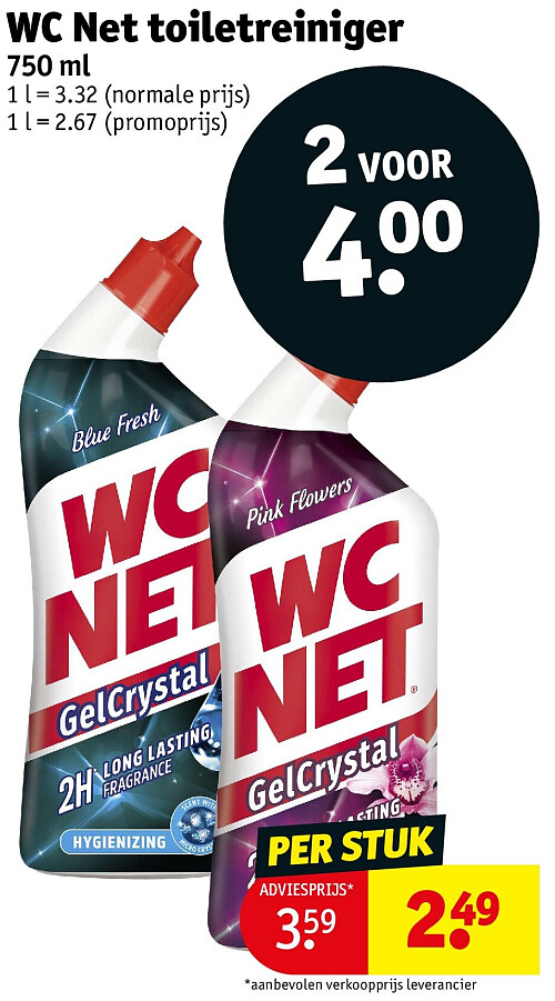 WC Net toiletreiniger