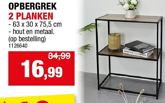 OPBERGREK 2 PLANKEN