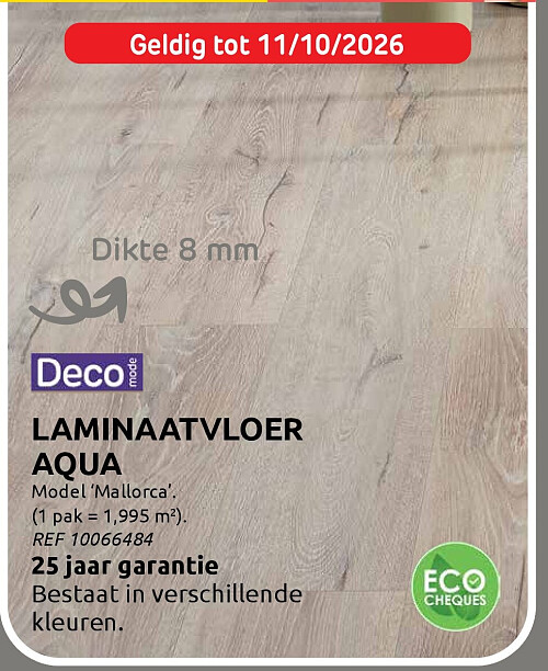 Laminaatvloer Aqua Mallorca