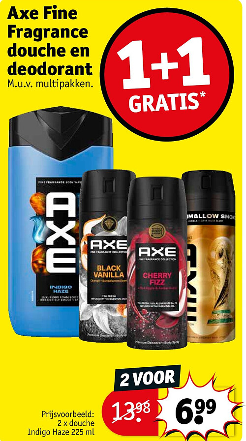 Axe Fine Fragrance douche en deodorant