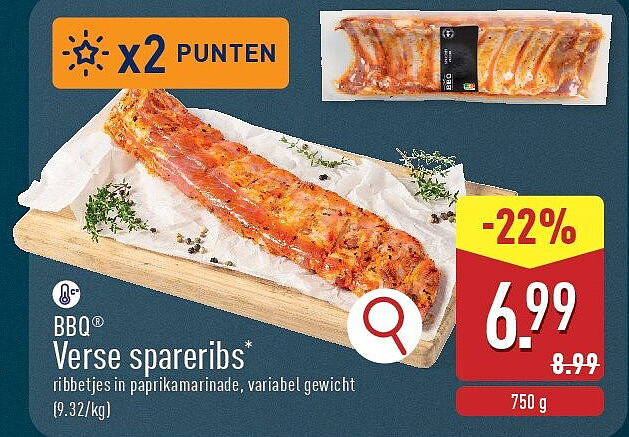 Verse spareribs