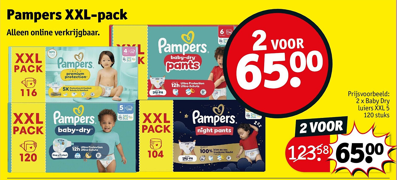 Pampers XXL-pack