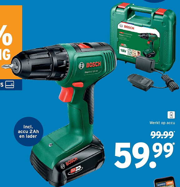 Bosch 18V accu boormachine Easydrill 18V-38