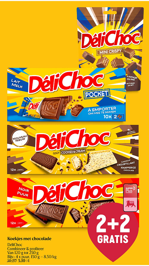 Koekjes met chocolade