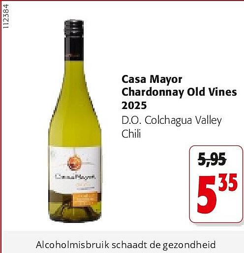 Casa Mayor Chardonnay Old Vines 2025
