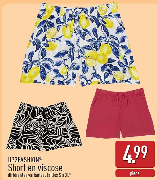 Short en viscose