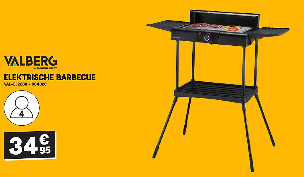 ELEKTRISCHE BARBECUE