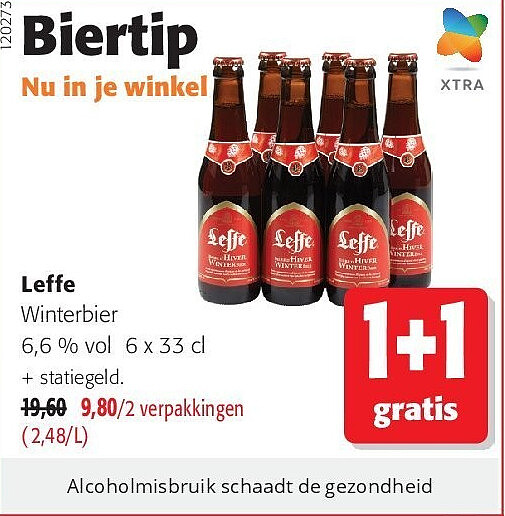 Leffe Winterbier 6,6 % vol 6 x 33 cl