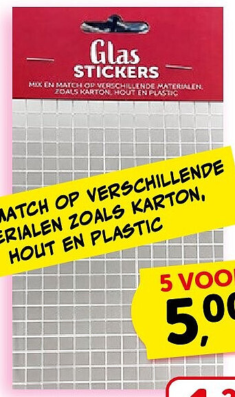 Glas stickers