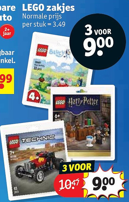 LEGO zakjes