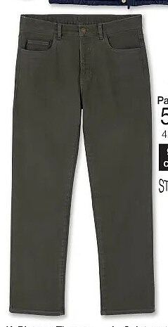 Pantalon 5 poches coupe droite