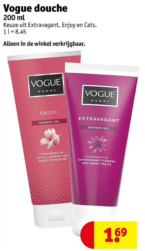 Vogue douche