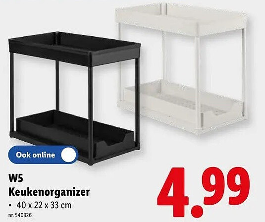 Keukenorganizer