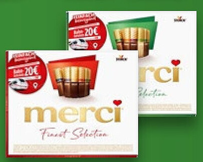 Merci Vielfalt Schokoladenspezialitäten
