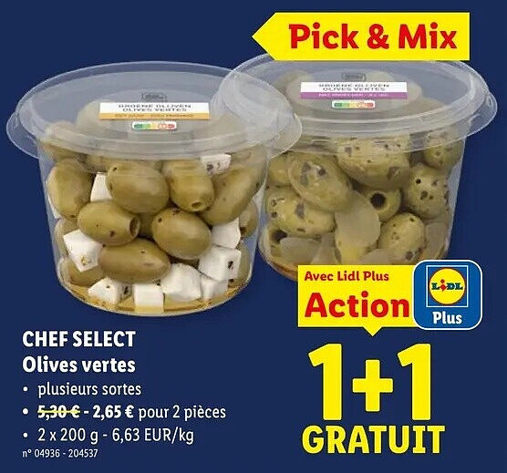Olives vertes